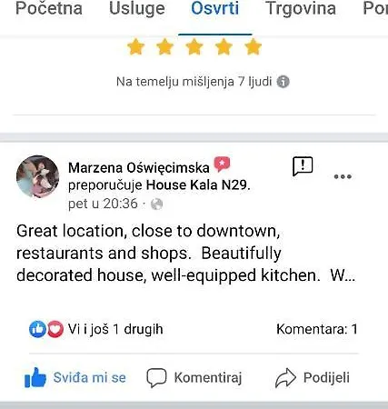 House Kala N29 * Jezera