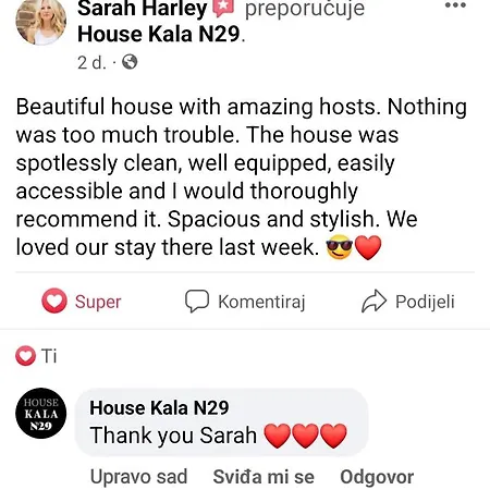 House Kala N29 * Jezera